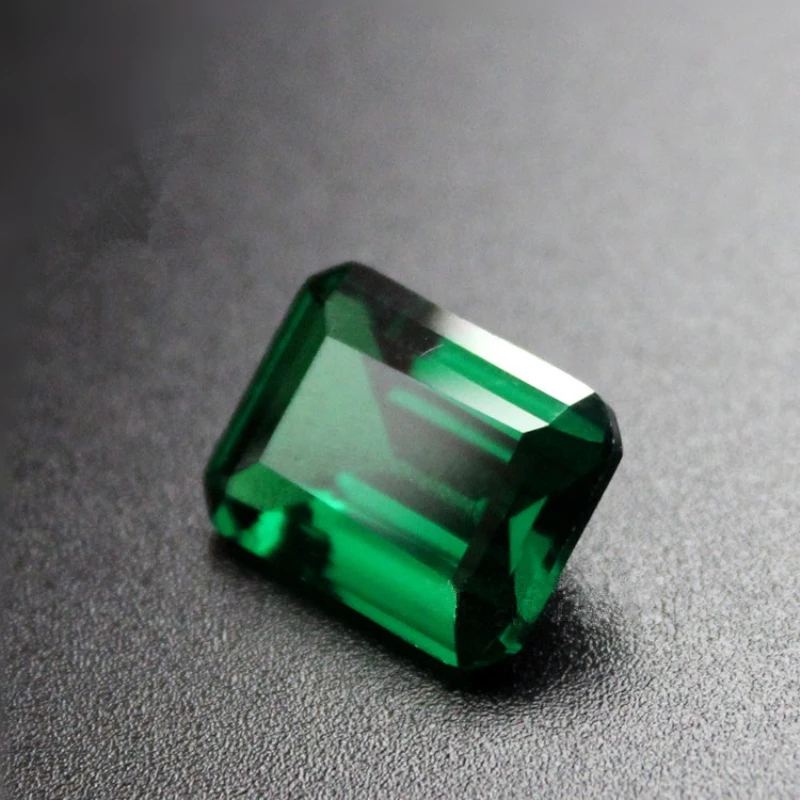 

Emerald Rectangle Faceted Gemstone Emerald Cut Emerald Gem Multiple Sizes to Choose C15E