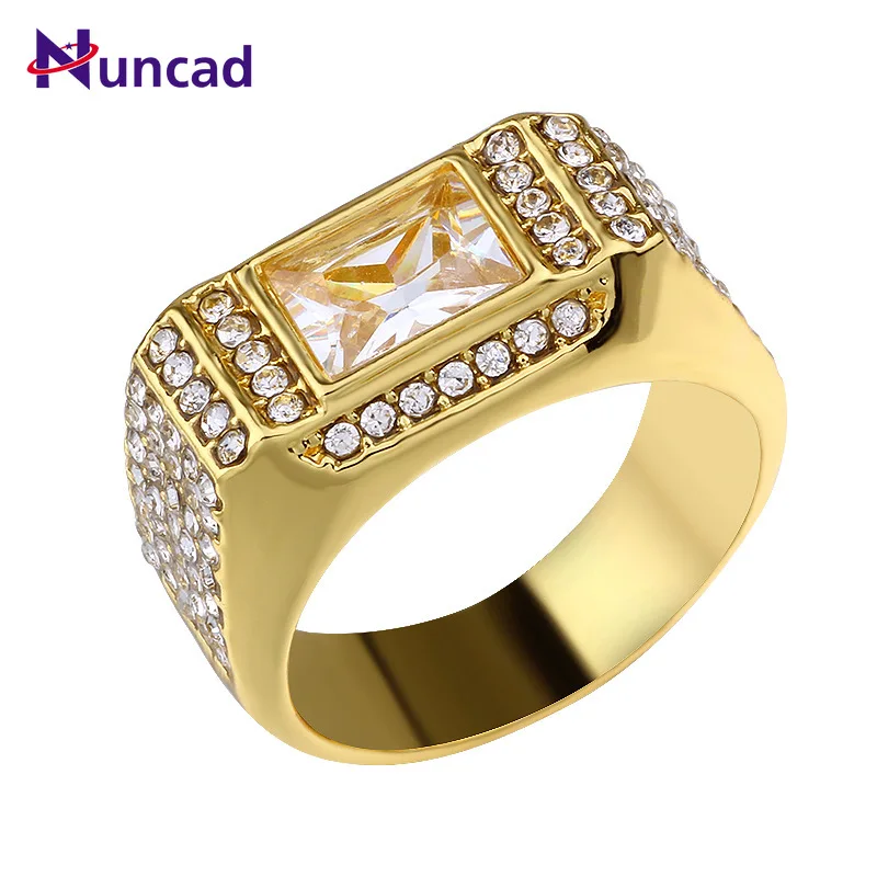 Men Hip Hop Ring Punk Style Alloy Gold Color Rhinestone Square Crystal Finger Rings Jewelry
Men Hip Hop Ring Punk Style Alloy Gold Color Rhinestone Square Crystal Finger Rings Jewelry