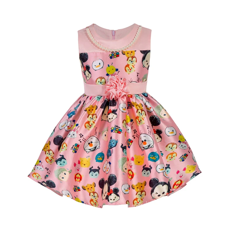 High Quality Flower Girls Dress Minnie Mickey Print Baby Girls Princess Dress Children Clothing Sleeveless Kids Girls Tutu Dress
High Quality Flower Girls Dress Minnie Mickey Print Baby Girls Princess Dress Children Clothing Sleeveless Kids Girls Tutu Dress
