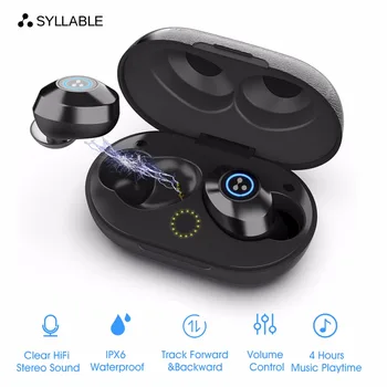 Original SYLLABLE S105 Volume control headset mini Sports earbuds Bluetooth V5.0 SYLLABLE S105 Earphones TWS Wireless Stereo
Original SYLLABLE S105 Volume control headset mini Sports earbuds Bluetooth V5.0 SYLLABLE S105 Earphones TWS Wireless Stereo