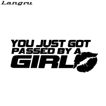 Langru Car Stying Decals You Just Got Passed By A Girl Car Accessories Decorative Vinyl Car Styling Personalized Stickers Jdm
Langru Car Stying Decals You Just Got Passed By A Girl Car Accessories Decorative Vinyl Car Styling Personalized Stickers Jdm