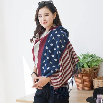 Fashion Winter American Flag Stars stripes Scarf For Women Scarf Women'S Plaid Blanket Scarf Basic Shawls Autumn Winter Warp
Fashion Winter American Flag Stars stripes Scarf For Women Scarf Women'S Plaid Blanket Scarf Basic Shawls Autumn Winter Warp