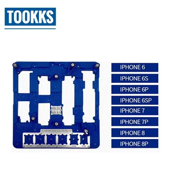 8 in 1 iPhone Mainboard Fixture Phone Repair Motherboard Fixture For iPhone 6 6S 6P 6SP 7 7P 8 8 Plus IC Chip PCB Board Holder
8 in 1 iPhone Mainboard Fixture Phone Repair Motherboard Fixture For iPhone 6 6S 6P 6SP 7 7P 8 8 Plus IC Chip PCB Board Holder