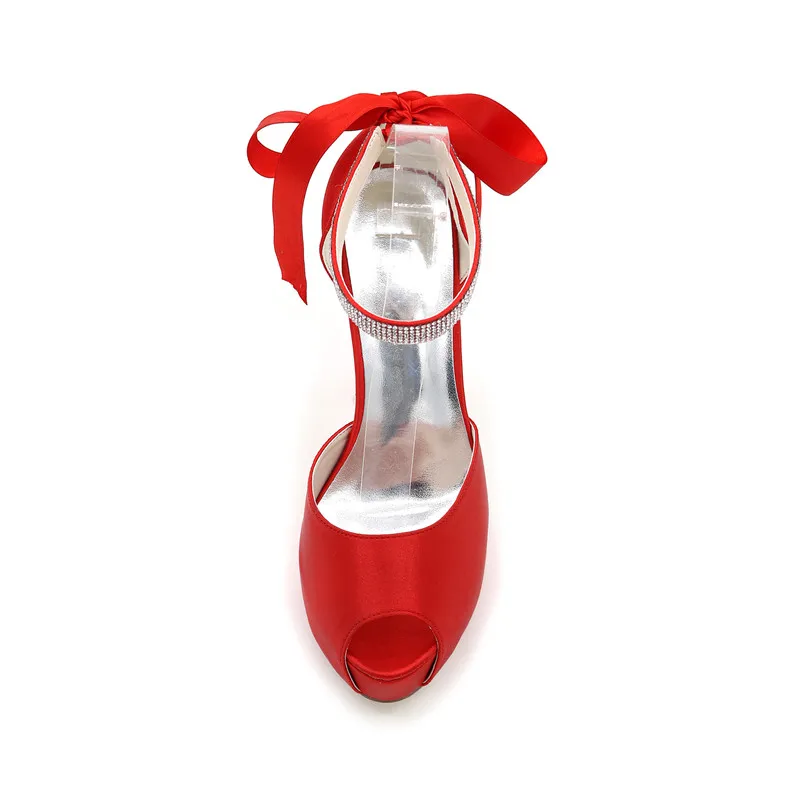 High Heels Platform Satin Wedding Shoes Heeled Peep Toe Prom Evening Formal Party Ladies Dress Pumps High Heels Platform Satin Wedding Shoes Heeled Peep Toe Prom Evening Formal Party Ladies Dress Pumps