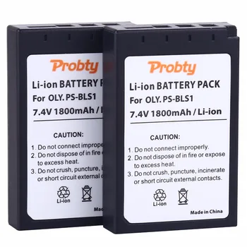 PROBTY 2 x PS-BLS1 PS BLS1 PSBLS1 Rechargeable Battery for Olympus PEN E-PL1 E-PM1 EP3 EPL3 Evolt E-420 E-620 E-450 E-400 E-410
PROBTY 2 x PS-BLS1 PS BLS1 PSBLS1 Rechargeable Battery for Olympus PEN E-PL1 E-PM1 EP3 EPL3 Evolt E-420 E-620 E-450 E-400 E-410