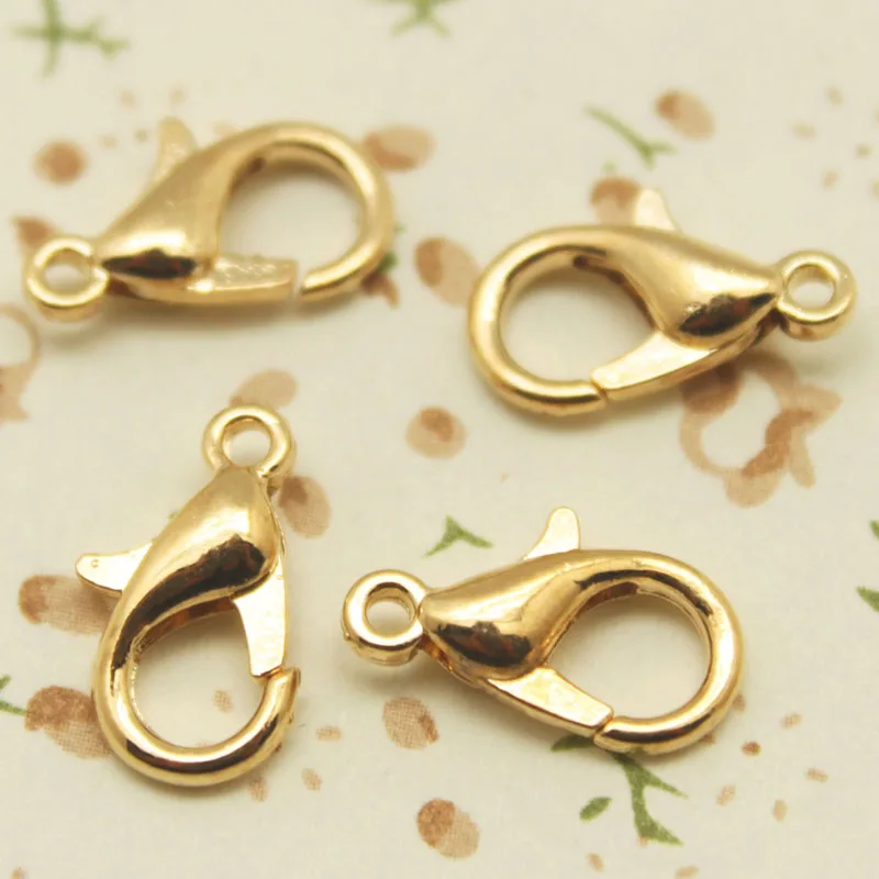 10mm 12mm 14mm Lobster Clasp Hooks Gold Silver Rhodium Necklace Bracelet Chain DIY Jewelry Accessories Findings Parts PJ-12
10mm 12mm 14mm Lobster Clasp Hooks Gold Silver Rhodium Necklace Bracelet Chain DIY Jewelry Accessories Findings Parts PJ-12