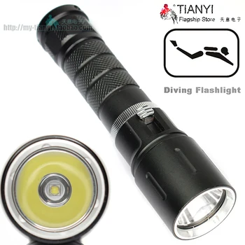 Diving Torch Diver flashlight torch Stepless dimming dive light XM-L L2 led diving flashlight Underwater Flash light Lamp Torch
Diving Torch Diver flashlight torch Stepless dimming dive light XM-L L2 led diving flashlight Underwater Flash light Lamp Torch
