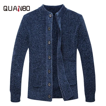 QUANBO 2019 New Arrival Spring Winter Cardigan Men Fashion Casual Sweater Elasticity Slim Fit High Quality Knitted sweaters
QUANBO 2019 New Arrival Spring Winter Cardigan Men Fashion Casual Sweater Elasticity Slim Fit High Quality Knitted sweaters