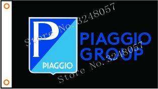 Изготовленный На Заказ Флаг мотоцикл баннер piaggio Мотоцикл флаг 3x5ft полиэстер | Дом
