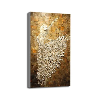 Free Shipping High Quality Wholesale Cheap Oil Paintingson Canvas Ballet Abstract Painting Living Room Wall Decoration No Framed
Free Shipping High Quality Wholesale Cheap Oil Paintingson Canvas Ballet Abstract Painting Living Room Wall Decoration No Framed