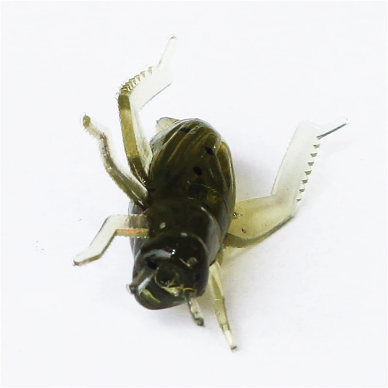 High Quality 10pcs/lot Cricket Fishing Lures Artificial Silicone Soft Insect Bait Pesca Lightweight Grasshopper Floating Wobbler
High Quality 10pcs/lot Cricket Fishing Lures Artificial Silicone Soft Insect Bait Pesca Lightweight Grasshopper Floating Wobbler