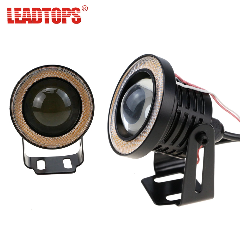 LEADTOPS Auto LED Angel Eyes Fog Light COB in Daytime Running Lights Car DRL Any Car 12v For All Car Universal BH
LEADTOPS Auto LED Angel Eyes Fog Light COB in Daytime Running Lights Car DRL Any Car 12v For All Car Universal BH