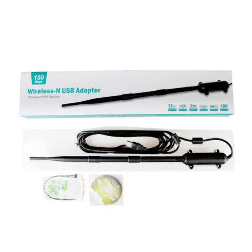 Outdoor USB Wifi Adapter 300-1000m Wifi Antenna Long Range High Power pc wifi adapter with 9dBi Antenna
Outdoor USB Wifi Adapter 300-1000m Wifi Antenna Long Range High Power pc wifi adapter with 9dBi Antenna