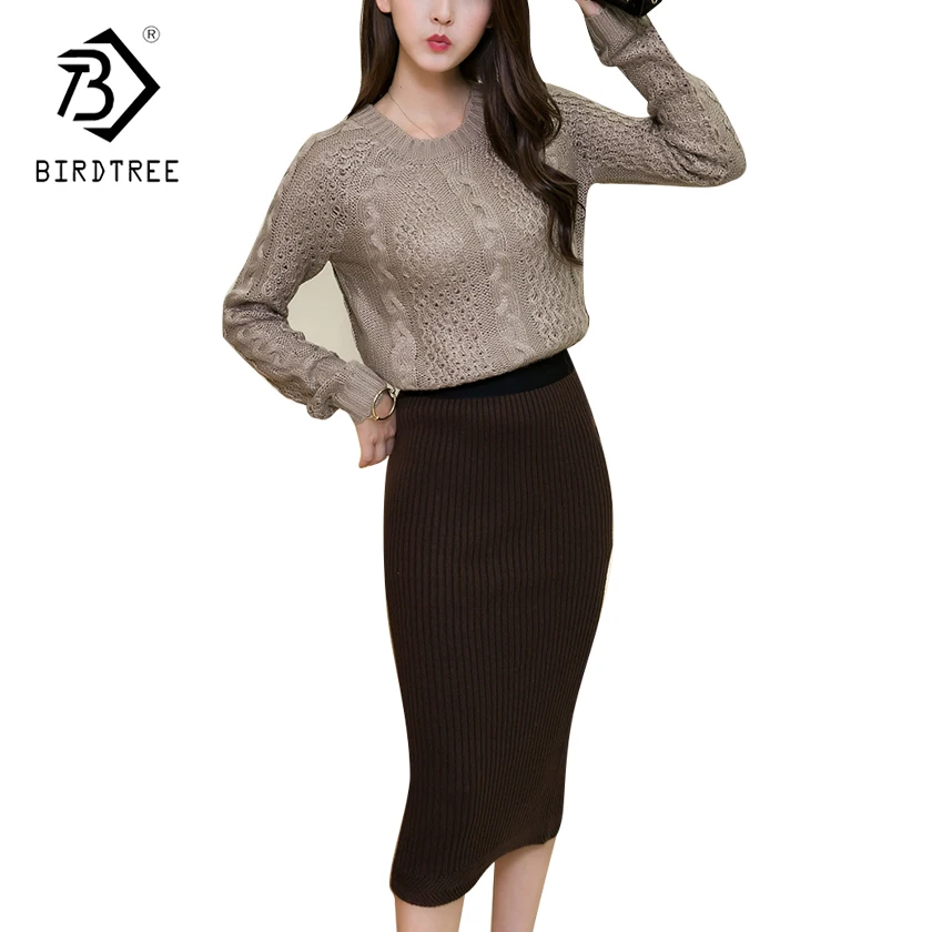 Autumn Winter Cropped Sweater And Skirt Set 2 Pieces Sweater Sets Women Knitted Suit Long Sleeves Tops +Mid-Calf Skirts S7D102A
Autumn Winter Cropped Sweater And Skirt Set 2 Pieces Sweater Sets Women Knitted Suit Long Sleeves Tops +Mid-Calf Skirts S7D102A