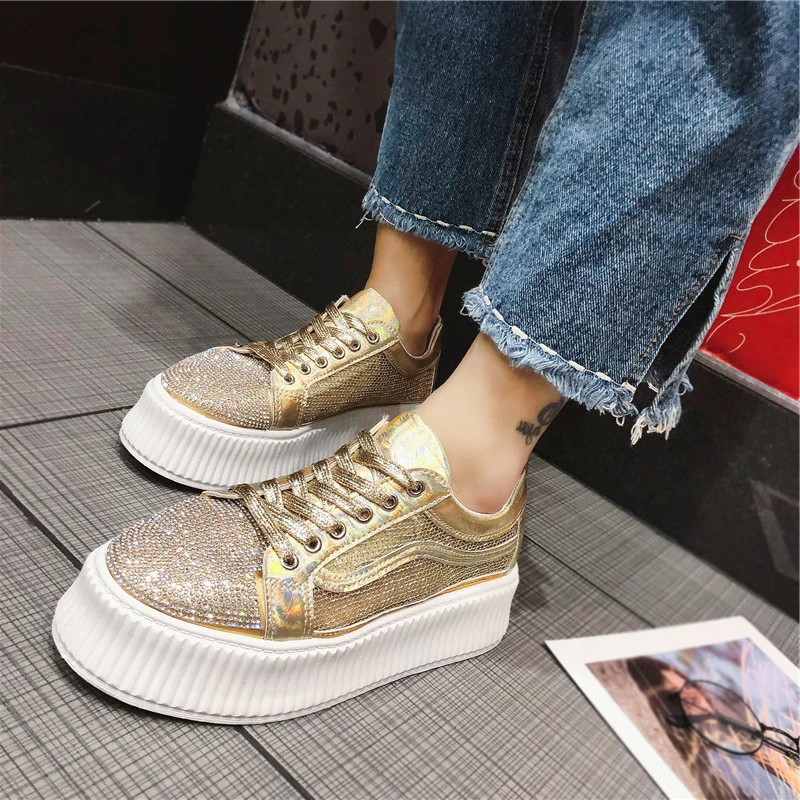 Women Shoes New Chunky Sneakers For Women Vulcanize Shoes Casual Fashion Shoes Platform Sneakers Basket Femme Silver Red 35-40
Women Shoes New Chunky Sneakers For Women Vulcanize Shoes Casual Fashion Shoes Platform Sneakers Basket Femme Silver Red 35-40