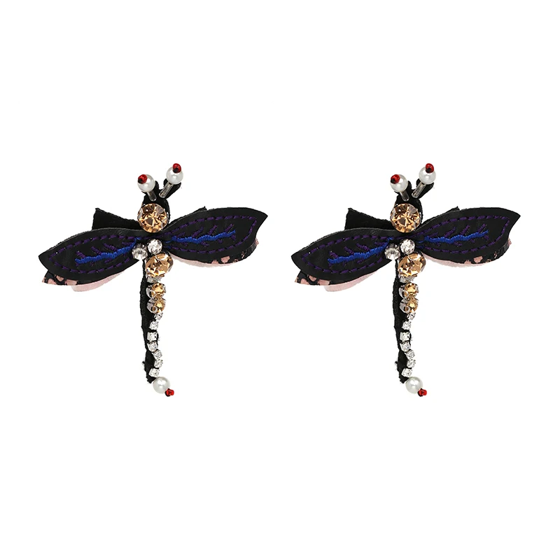 New Arrival Dragonfly Shape Stud Earring Fashion Trending Statement Jewelry Crystal Earring For Women Wholesale Price F50373
New Arrival Dragonfly Shape Stud Earring Fashion Trending Statement Jewelry Crystal Earring For Women Wholesale Price F50373