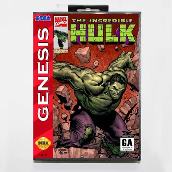 The Incredible Hulk 16 bit MD Game Card With Retail Box For Sega Mega Drive/ Genesis
The Incredible Hulk 16 bit MD Game Card With Retail Box For Sega Mega Drive/ Genesis