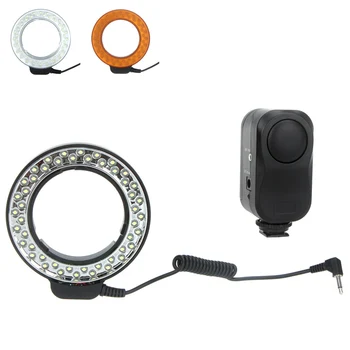 Andoer 48 LEDs Macro Ring Flash Light Led Light 3200K ~ 6500K Speedlite with 2 Diffusers for Canon Nikon Pentax Cameras
Andoer 48 LEDs Macro Ring Flash Light Led Light 3200K ~ 6500K Speedlite with 2 Diffusers for Canon Nikon Pentax Cameras