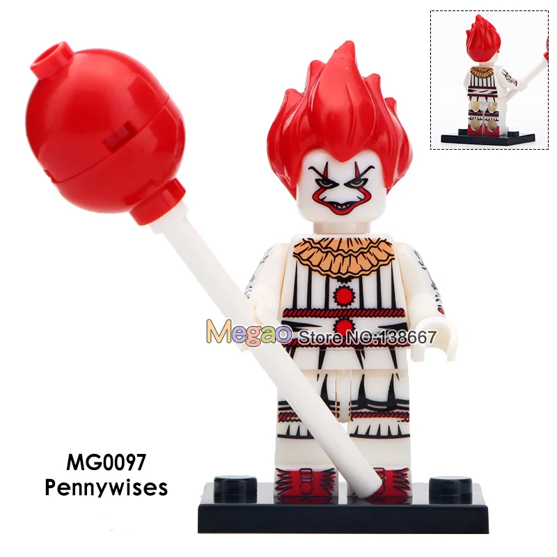 Single Sale The Clown Pennywise Redux Joker With Balloon Super Heroes Horror Series Building Blocks Bricks Children Gifts Toys
Single Sale The Clown Pennywise Redux Joker With Balloon Super Heroes Horror Series Building Blocks Bricks Children Gifts Toys
