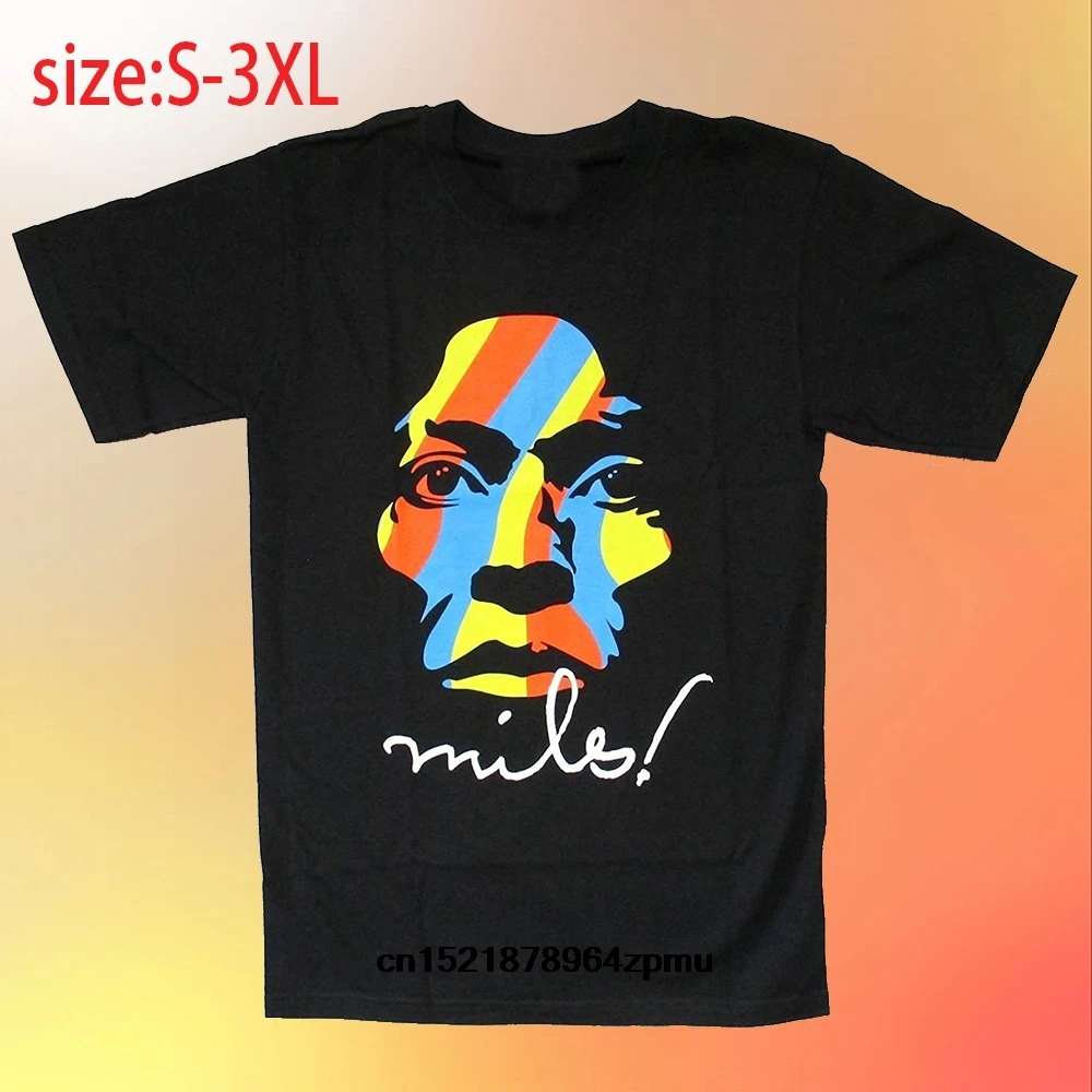 Gildan Men T shirt Miles Davis s High Quality Round Neck Balck s funny t-shirt novelty tshirt women
Gildan Men T shirt Miles Davis s High Quality Round Neck Balck s funny t-shirt novelty tshirt women