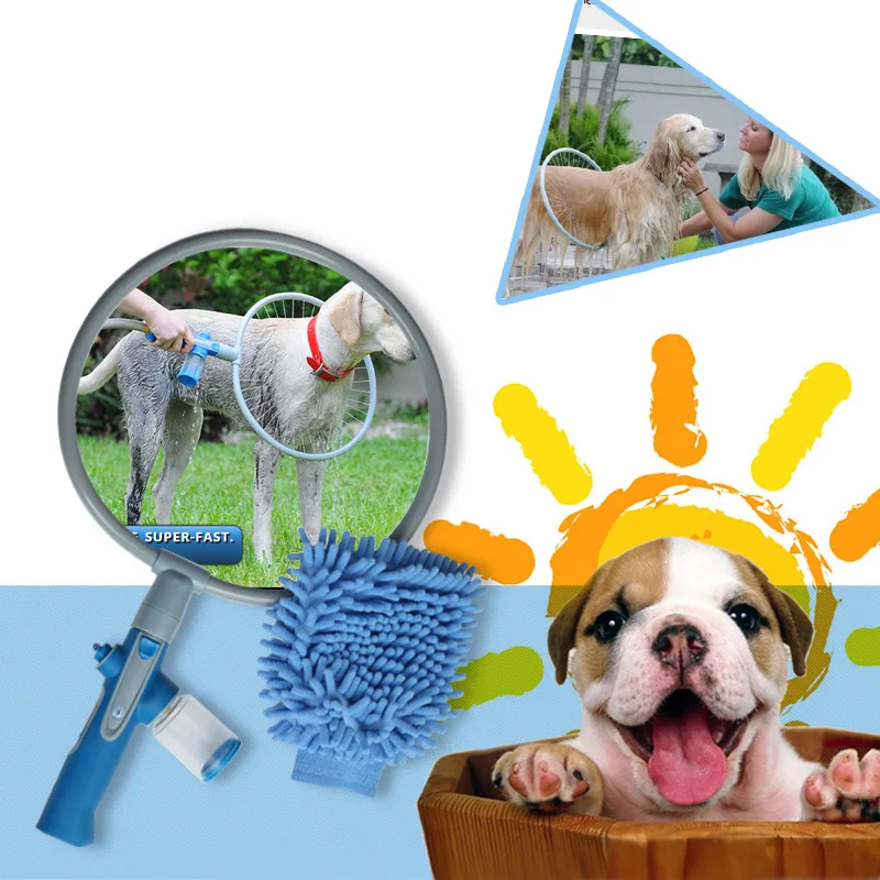 Pet Dog Cat Bathing Cleaner 360 Degree Shower Tool Kit Cleaning Woof Washer 360 by Bulb Head Perfect Dog Washing Station
Pet Dog Cat Bathing Cleaner 360 Degree Shower Tool Kit Cleaning Woof Washer 360 by Bulb Head Perfect Dog Washing Station