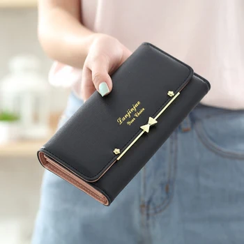 New Arrival Letter Printed Women's Leather Purse Fashion Ladies Wallet For Credit Cards Large Capacity Purse Female Money Clip
New Arrival Letter Printed Women's Leather Purse Fashion Ladies Wallet For Credit Cards Large Capacity Purse Female Money Clip