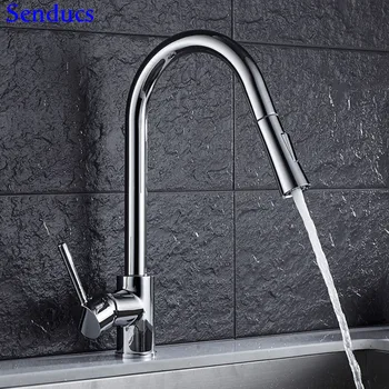 Senducs Pull Down Kitchen Mixer Tap Hot Cold Kitchen Sink Faucet With High Quality Solid Brass Kitchen Water Mixer Taps
Senducs Pull Down Kitchen Mixer Tap Hot Cold Kitchen Sink Faucet With High Quality Solid Brass Kitchen Water Mixer Taps