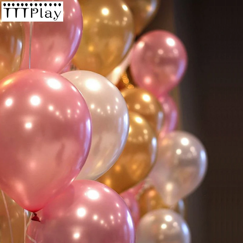 Pearl Balloons 100pcs 10Inch Thick 1.5g Happy Birthday Party Latex Balloon Inflatable Wedding Decoration Air Ball Party Supplies
Pearl Balloons 100pcs 10Inch Thick 1.5g Happy Birthday Party Latex Balloon Inflatable Wedding Decoration Air Ball Party Supplies