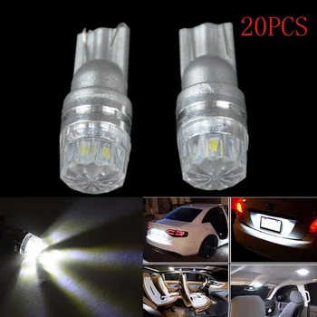 20PCS/lot Led Car 12v Lampada Light T10 5050 Super White 194 168 w5w T10 Led Parking Bulb Auto Wedge Clearance Lamp
20PCS/lot Led Car 12v Lampada Light T10 5050 Super White 194 168 w5w T10 Led Parking Bulb Auto Wedge Clearance Lamp
