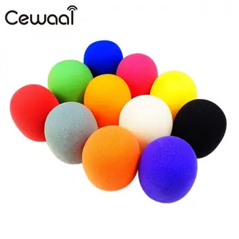 Cewaal 10pcs/lot Colorful Microphone Foam Mic Cover Handheld Microphone WindScreens Protective Shield Soft Sponge espuma para mi
Cewaal 10pcs/lot Colorful Microphone Foam Mic Cover Handheld Microphone WindScreens Protective Shield Soft Sponge espuma para mi