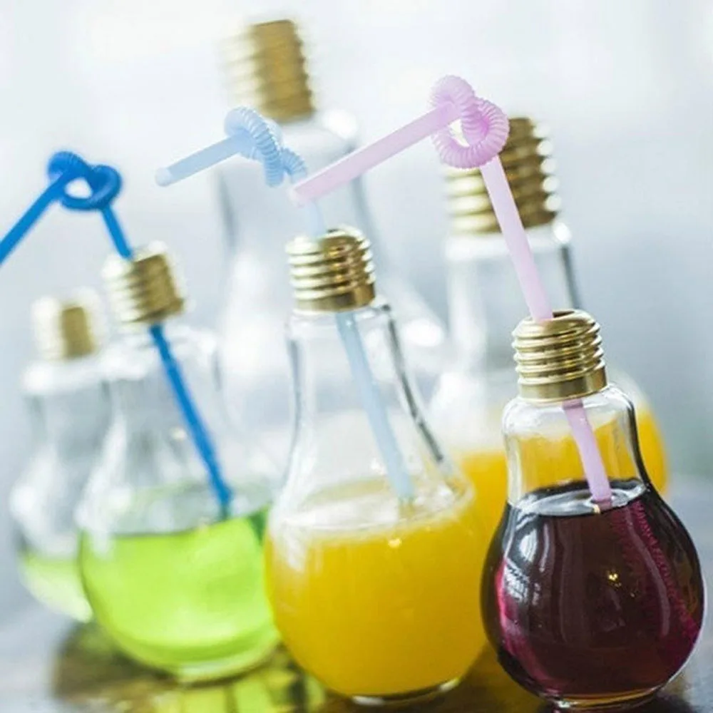 Light Bulb Beverage Milky Tea Fruit Juice Drink Cup With Lid Terrarium for Home Shop Tea with Milk Lamp Bulb Drinkware
Light Bulb Beverage Milky Tea Fruit Juice Drink Cup With Lid Terrarium for Home Shop Tea with Milk Lamp Bulb Drinkware