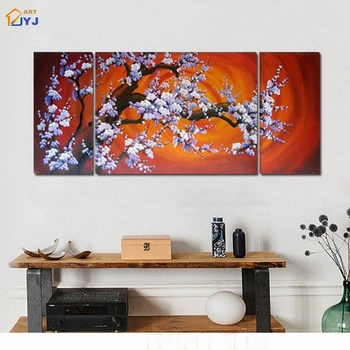 3 Panels Chinese Flower Picture Hand painted Modern Abstract Oil Painting on Canvas Wall Art Gift Home Decor No Framed JYJATH010
3 Panels Chinese Flower Picture Hand painted Modern Abstract Oil Painting on Canvas Wall Art Gift Home Decor No Framed JYJATH010