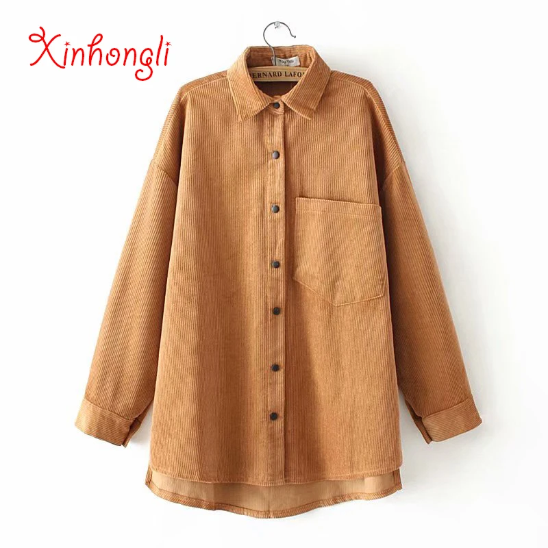 Plus size soft Corduroy solid blue women blouse 2019 spring autumn casual ladies pocket drop sleeve loose shirts female tops
Plus size soft Corduroy solid blue women blouse 2019 spring autumn casual ladies pocket drop sleeve loose shirts female tops