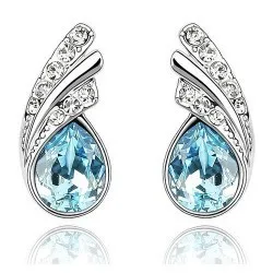 Wholesale jewelry crystal earrings jewelry PiaoYe earrings Korean jewelry for women a birthday present 006