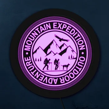 Outdoor Adventure Mountain Expedition Personalised LED Neon Sign Hiking Lighting Wall Sign for Cool Light Mountain Climbers Gift
Outdoor Adventure Mountain Expedition Personalised LED Neon Sign Hiking Lighting Wall Sign for Cool Light Mountain Climbers Gift