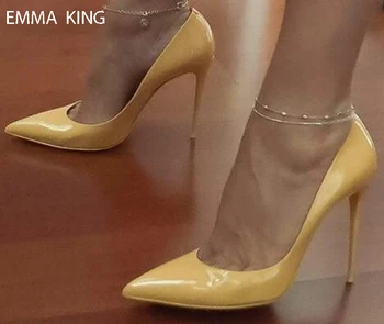 New Concise Style Shallow Slip On Pumps All-match Zapatos De Mujer Sexy Pointed Toe Ultra High Heels Wedding Party Women Shoes
New Concise Style Shallow Slip On Pumps All-match Zapatos De Mujer Sexy Pointed Toe Ultra High Heels Wedding Party Women Shoes