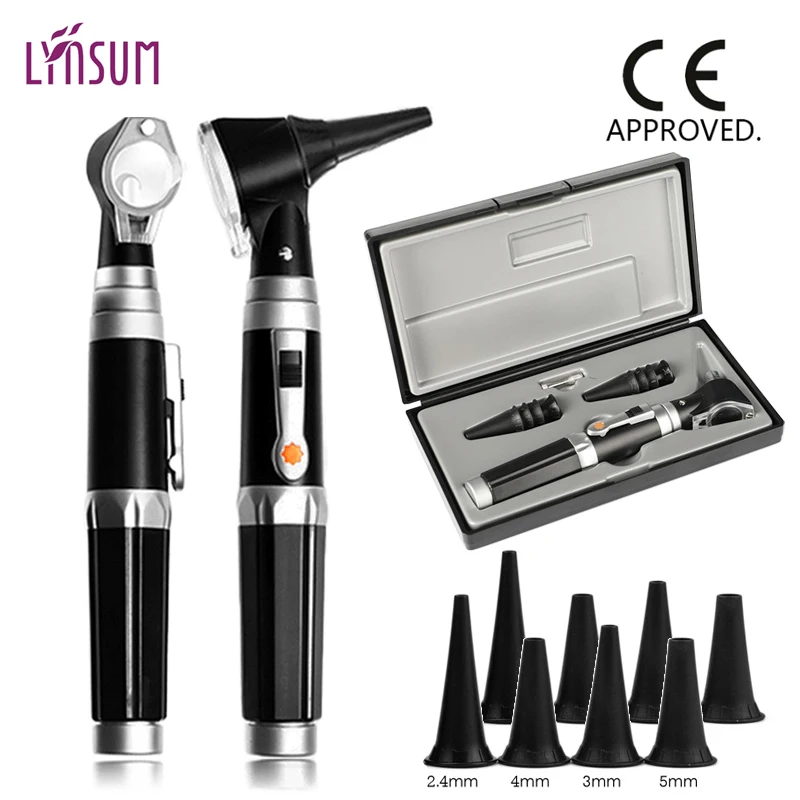 LED Medical Otoscopio Diagnostic Otoscope Ear Care Home Professional Physician Diagnostic Ear Endoscope Cleaner Tool
LED Medical Otoscopio Diagnostic Otoscope Ear Care Home Professional Physician Diagnostic Ear Endoscope Cleaner Tool
