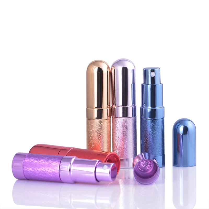 MUB - 6ML Mini Aluminum Refillable Perfume Bottle With Spray Empty Perfume Atomizer Glass Sprayer Bottles
MUB - 6ML Mini Aluminum Refillable Perfume Bottle With Spray Empty Perfume Atomizer Glass Sprayer Bottles
