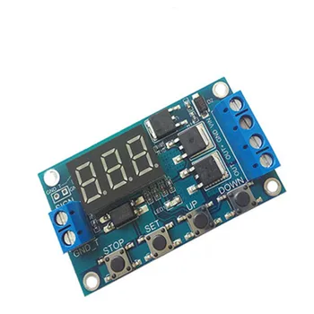5PCS Trigger Cycle Timer Delay Switch Circuit Board MOS Tube Control Module 12 24V
5PCS Trigger Cycle Timer Delay Switch Circuit Board MOS Tube Control Module 12 24V