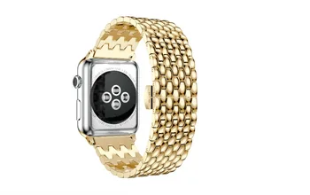 38/42mm Stainless Steel Watchband for iWATCH With Adapters Wrist Strap Replacement Band Apple Watch Band Butterfly Buckle Silver
38/42mm Stainless Steel Watchband for iWATCH With Adapters Wrist Strap Replacement Band Apple Watch Band Butterfly Buckle Silver