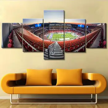 NCAA Championship Game Paintings Stadium Pictures NFL American Football Wall Art 5 Piece Canvas Home Decor
NCAA Championship Game Paintings Stadium Pictures NFL American Football Wall Art 5 Piece Canvas Home Decor
