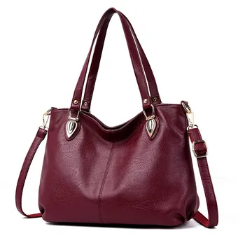 Hot Sale Women HandBags Large Capacity Top-handle Bags Female Soft Leather Shoulder Messenger Bag Casual Big Tote Shopping Bag
Hot Sale Women HandBags Large Capacity Top-handle Bags Female Soft Leather Shoulder Messenger Bag Casual Big Tote Shopping Bag