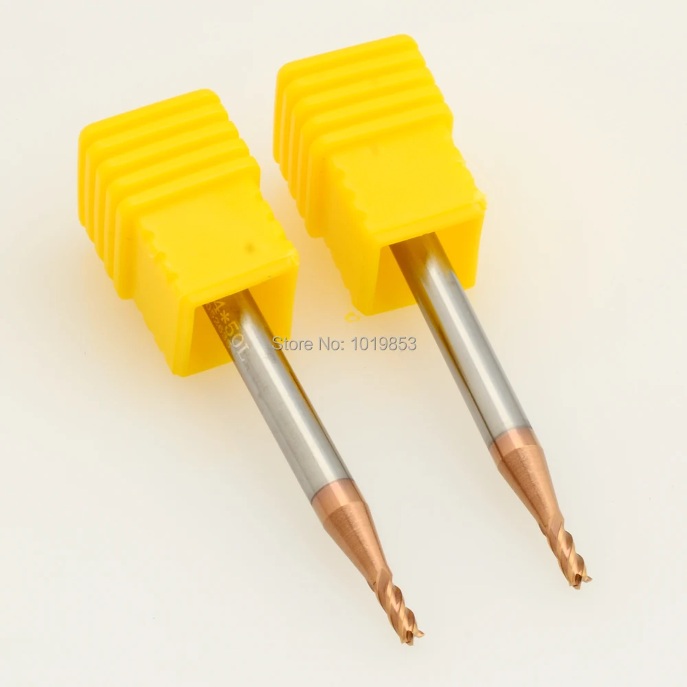 5pcs SLONS S500 2.5X4X50L HRC60 flat tungsten CARBIDE milling cutter end mills for hardened steel
5pcs SLONS S500 2.5X4X50L HRC60 flat tungsten CARBIDE milling cutter end mills for hardened steel