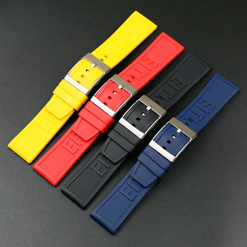 Men's Silicone Strap for Breitling 22mm 24mm Avengers Challenger Super Marine Culture Rubber Strap Women's Waterproof Sports Wat
Men's Silicone Strap for Breitling 22mm 24mm Avengers Challenger Super Marine Culture Rubber Strap Women's Waterproof Sports Wat