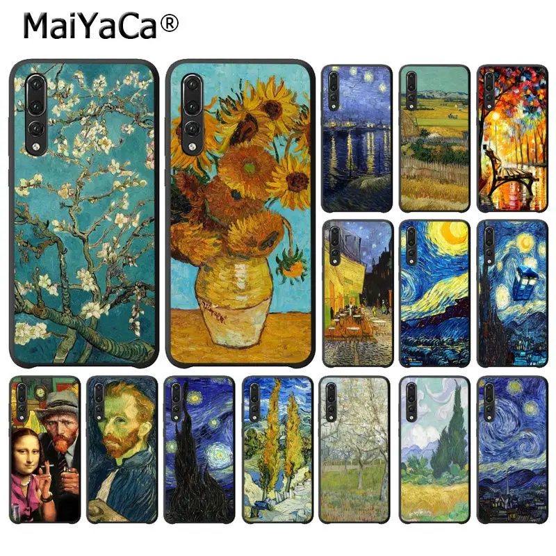 MaiYaCa Van Gogh Starry Night Black Phone Case for Huawei P20Lite P10 Plus Mate10Lite Mate20 P20 Pro Honor10 View10
MaiYaCa Van Gogh Starry Night Black Phone Case for Huawei P20Lite P10 Plus Mate10Lite Mate20 P20 Pro Honor10 View10
