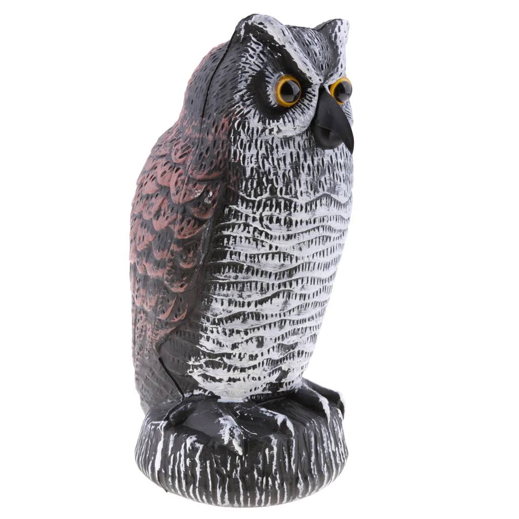 2 Pieces Realistic Scarecrow Owl Decoy Statue Owl Outdoor Pest & Bird Deterrent 2 Pieces Realistic Scarecrow Owl Decoy Statue Owl Outdoor Pest & Bird Deterrent