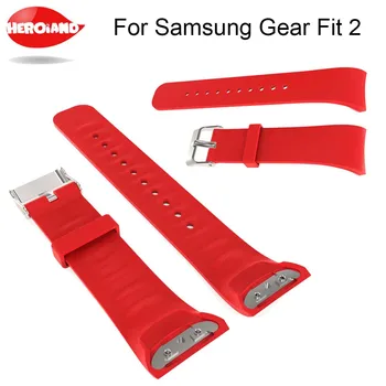 Fashion Watch Bands Luxury Silicone Watch Replacement Band Strap for Samsung Gear Fit 2 SM-R360 Sport Watch Straps
Fashion Watch Bands Luxury Silicone Watch Replacement Band Strap for Samsung Gear Fit 2 SM-R360 Sport Watch Straps
