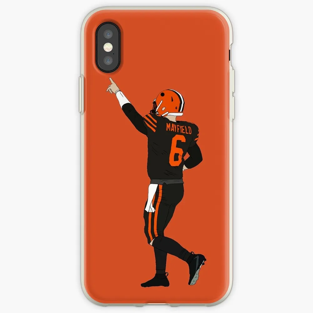Baker Mayfield Transparent Case For Apple iPhone X XS MAX XR SEcover case for iPhone 7 8 Plus 6 6s 5 5s 7Plus 8Plus Coque
Baker Mayfield Transparent Case For Apple iPhone X XS MAX XR SEcover case for iPhone 7 8 Plus 6 6s 5 5s 7Plus 8Plus Coque