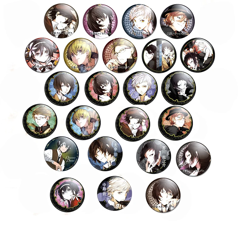 1pcs 24styles 58MM Anime Badge Bungo Stray Dogs Nakajima Atsushi Dazai Badge BADGE BROOCH Badges Pins Backpack
1pcs 24styles 58MM Anime Badge Bungo Stray Dogs Nakajima Atsushi Dazai Badge BADGE BROOCH Badges Pins Backpack