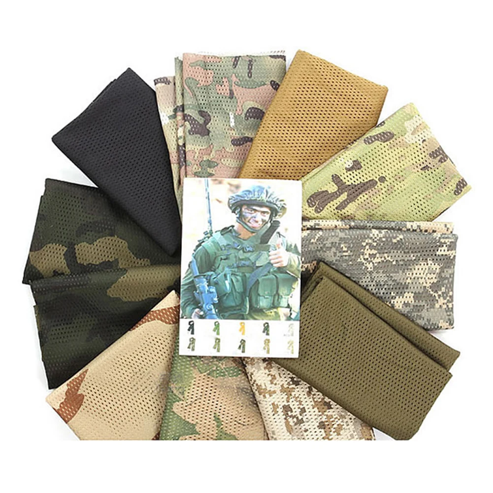 Army green military Scarves Unisex Fish Net Mesh Tactical Camouflage Scarf Veil Neckerchief for Outdoor Activities and War Game
Army green military Scarves Unisex Fish Net Mesh Tactical Camouflage Scarf Veil Neckerchief for Outdoor Activities and War Game